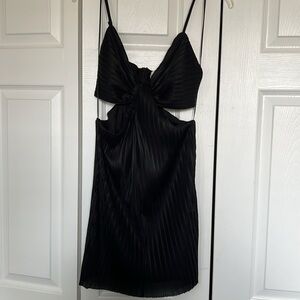 Little black cut out dress